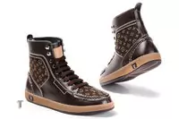 louis vuitton abordable zapatos hombre 2013 cuir loisirs france lf brown